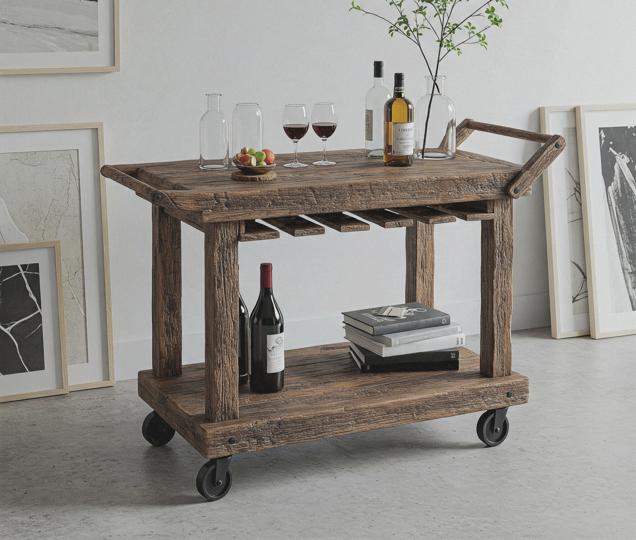 Carrito de servicio / Cava antigua [desde $13,600 MXN]